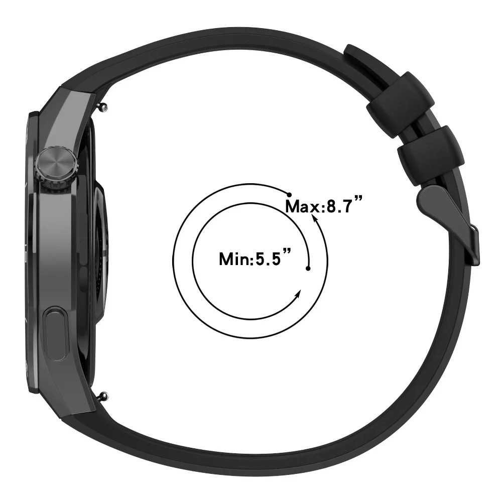 Premium Silicone Wristband for Huawei Watch GT5 Pro - Comfortable and Original Bracelet Accessory