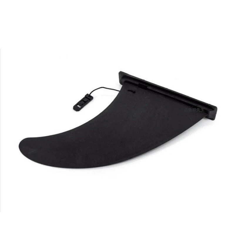 Snap-On Removable Tailfin Splitter Rudder for Surfboards and Paddleboards