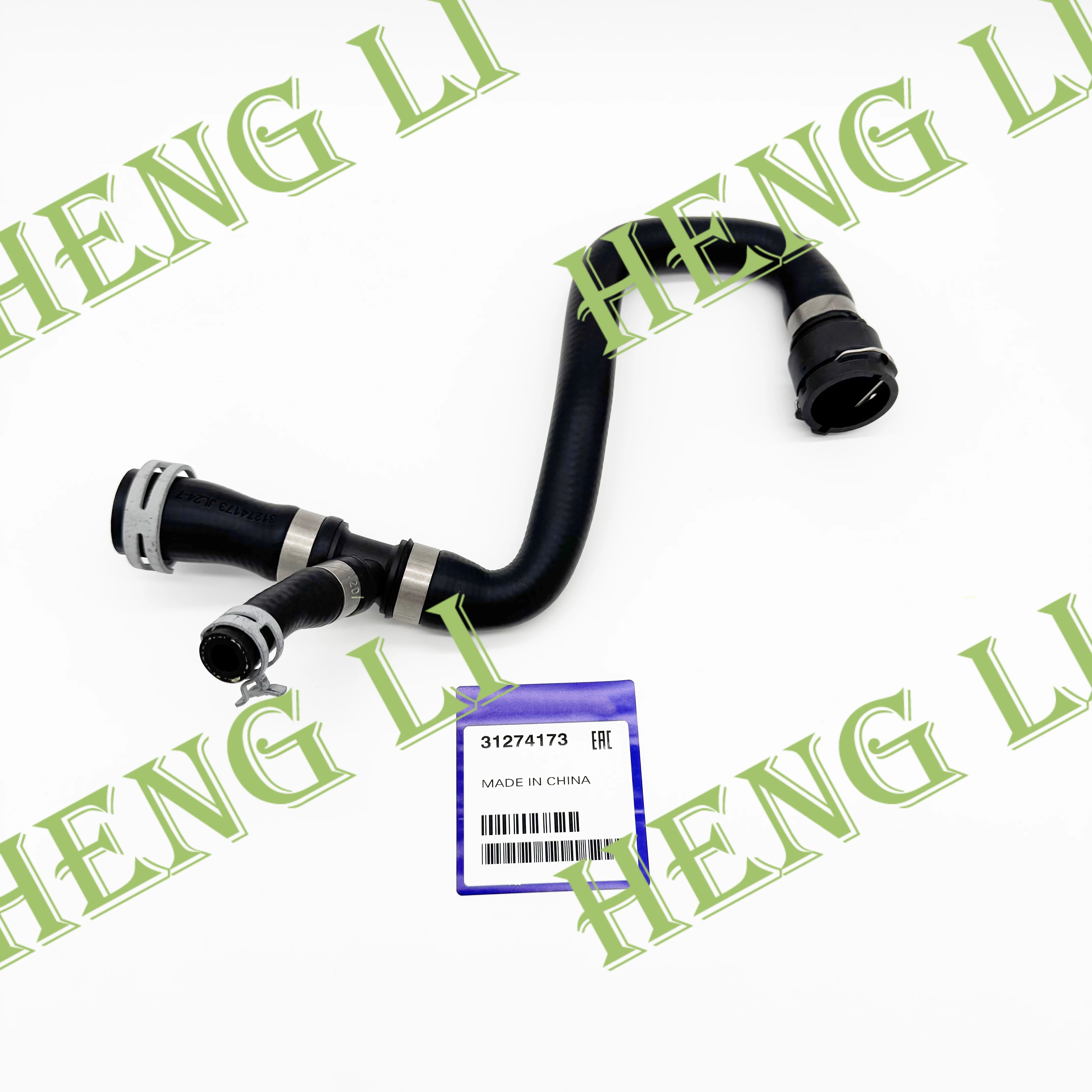 31274173 is suitable for Volvo S60/V60 1.6T radiator hose/warm water pipe (three-way) Hengli automotive parts
