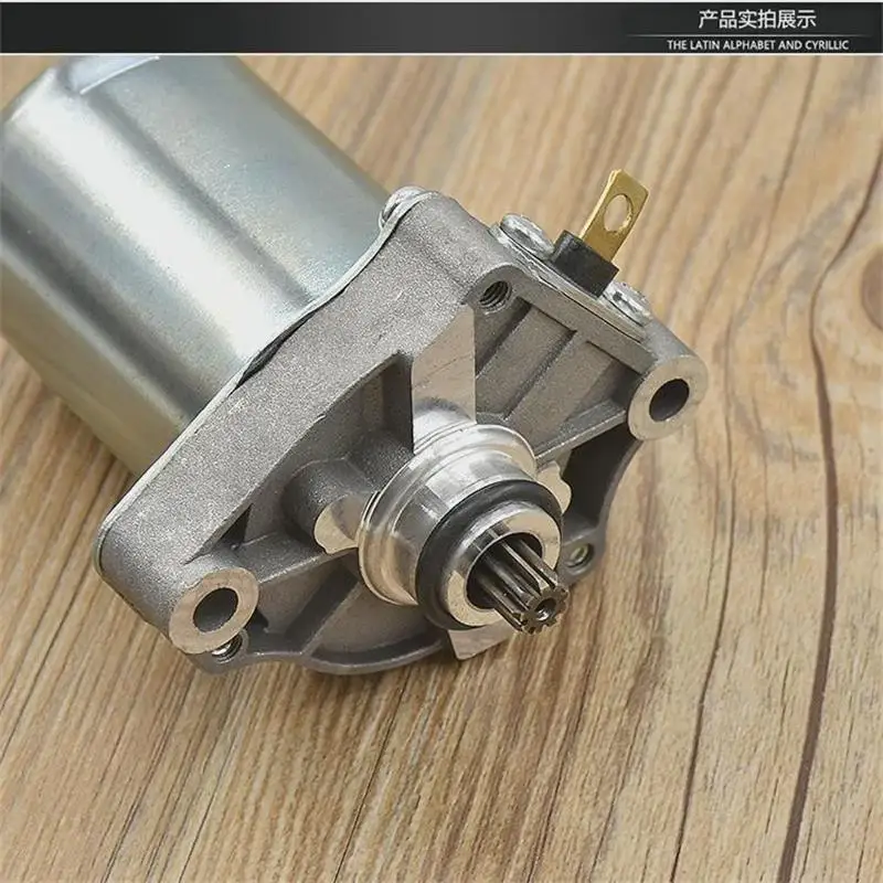 Motorcycle Electric Starter Motor For Honda SCV 100 LEAD 100 SCV100 WH100 SCR 100cc 2002-2010