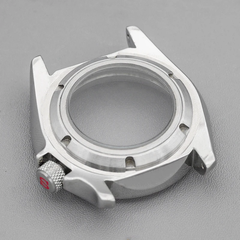 41mm Mod Seiko SKX007 SRPD case fits NH34 NH35 NH36 NH38 movement, sapphire glass transparent back, crown 3.8 replacement case