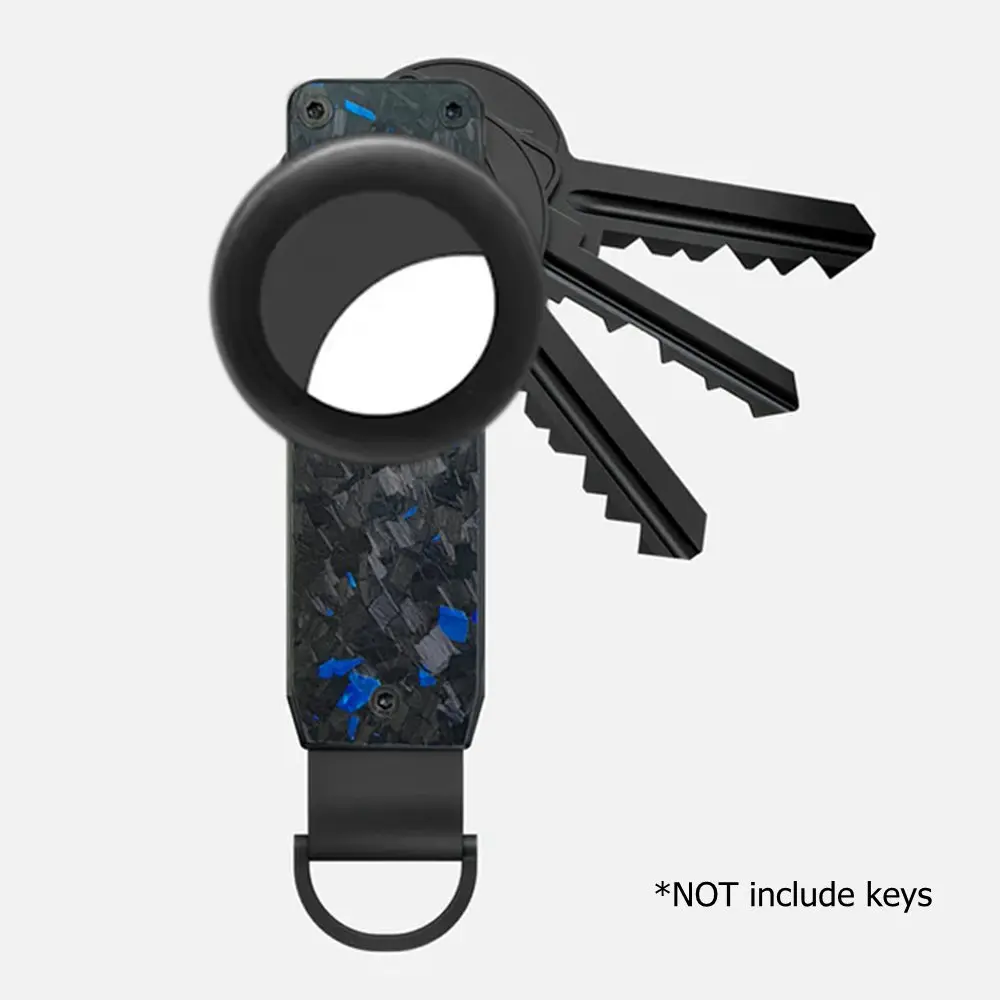 Sleek Aluminum Alloy Key Organizer – Minimalist Compact Key Holder
