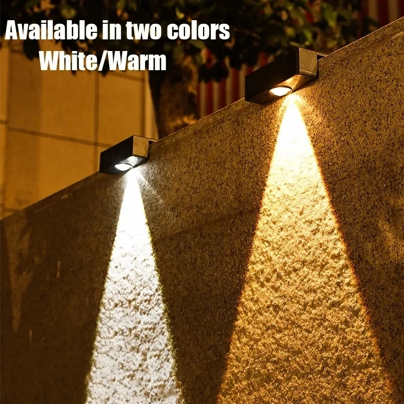 LED Solar Garden Lights Solar Powered Lamps Balcony Stairs Street Lighting Outdoor