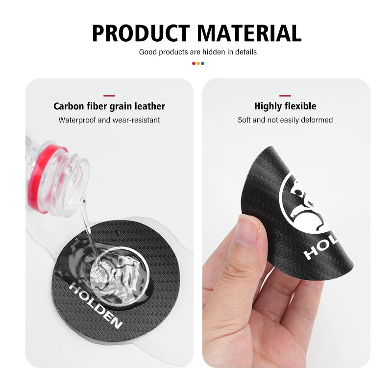 2pcs Car Water Cup Holder Mat Anti Slip Insert Coasters Pads For Holden Commodore Trailblazer Colorado Cruze Volt Caprice Ute cup holder coasters cup holder inserts car coaster pads cup holder insert