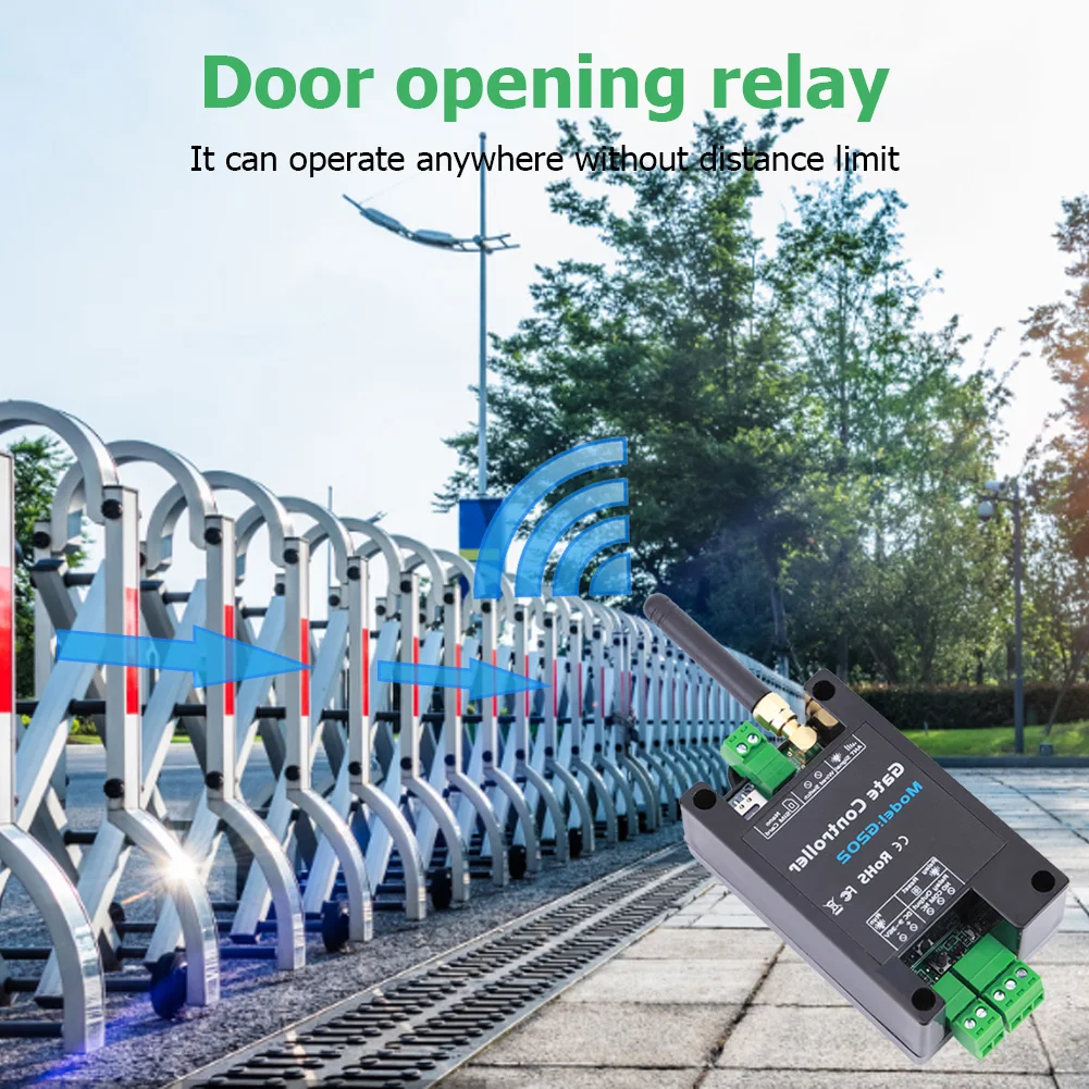G202 2G/4G Remote Control 200 Users GSM Gate Opener Relay Switch Wireless Door Opener 850/900/1800/1900MHz door access control switch,wireless door opener