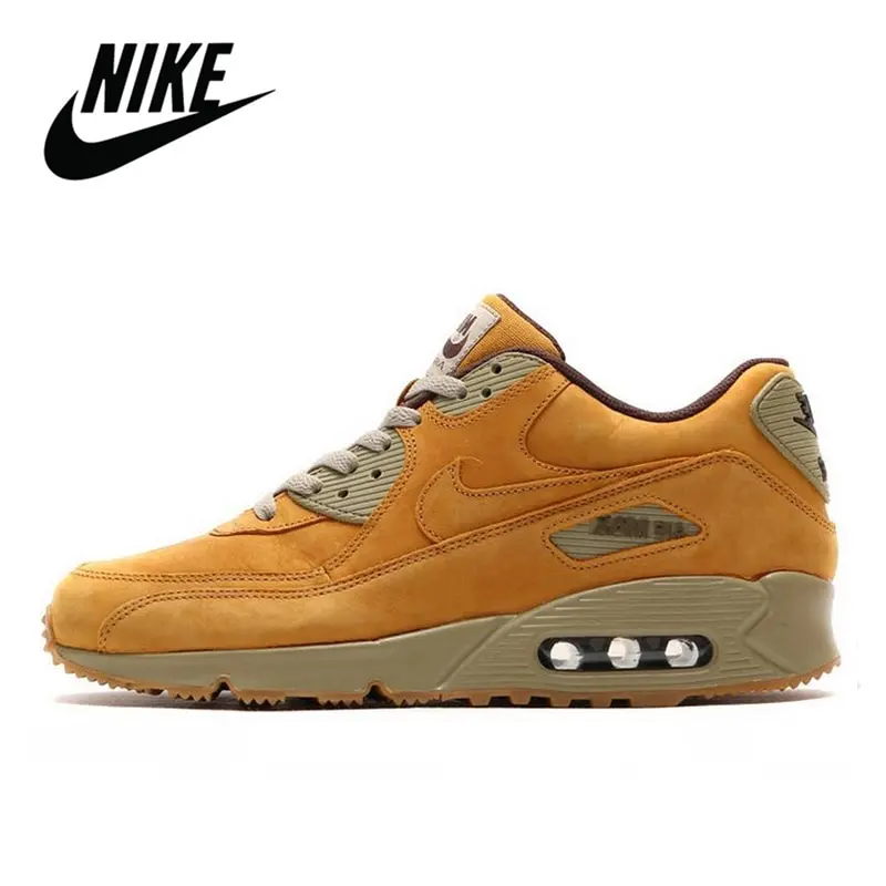 Durable NIKE AIR MAX 90 ESSENTIAL Men's Running Shoes Sport Outdoor Sneakers Comfortable Breathable 325213-131 Nike Shoes Max