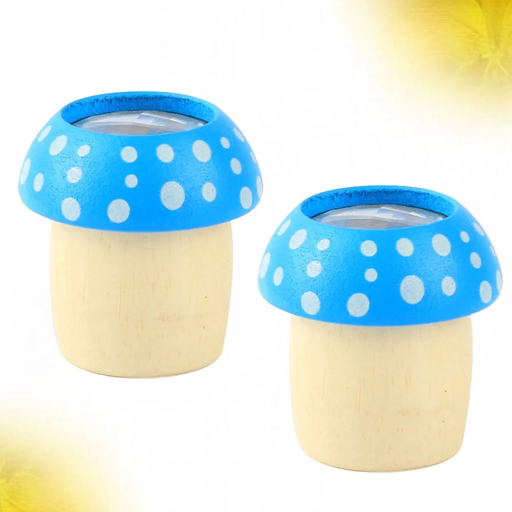 

2Pcs kaleidoscope Kaleidoscope Wooden Kaleidoscope Kaleidoscope Mushroom Shape Kaleidoscope Kids Educational kaleidoscopes