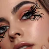 10 Halloween Removable Temporary Eye Tattoo Stickers,Can Be Used Realistic Tattoos,Waterproof and Sweatproof,Halloween Makeup 3