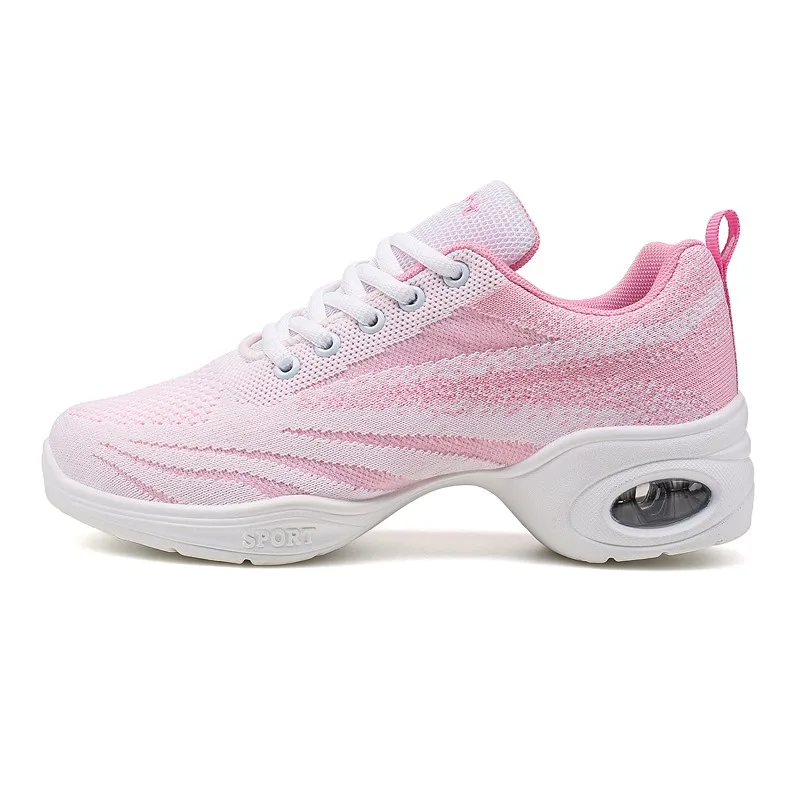 Sneakere Women Dance Practice Shoes Air Design Dance Shoes For Woman Soft Sole Modern Mesh Ladies Trainers dance shoes