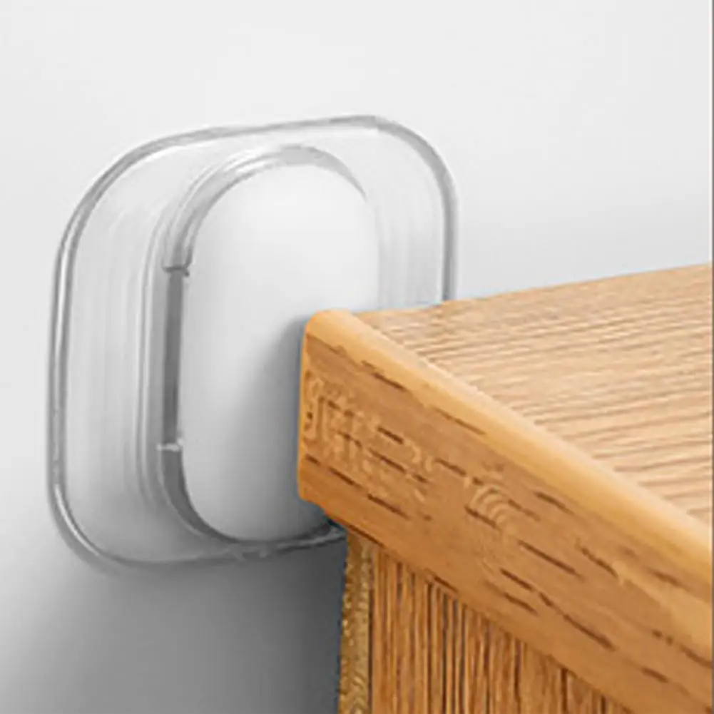 Anti collision Wall Sticker Easy Installation Wall Bump Guards 3pcs Silicone Door Stopper Mute Stickers Set Handle Protection door stopper,silicone door stopper,door stopper bumpers