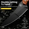 High quality multifunctional fixed blade - outdoor camping, rescue, and emergency survival knife, men's gift 4