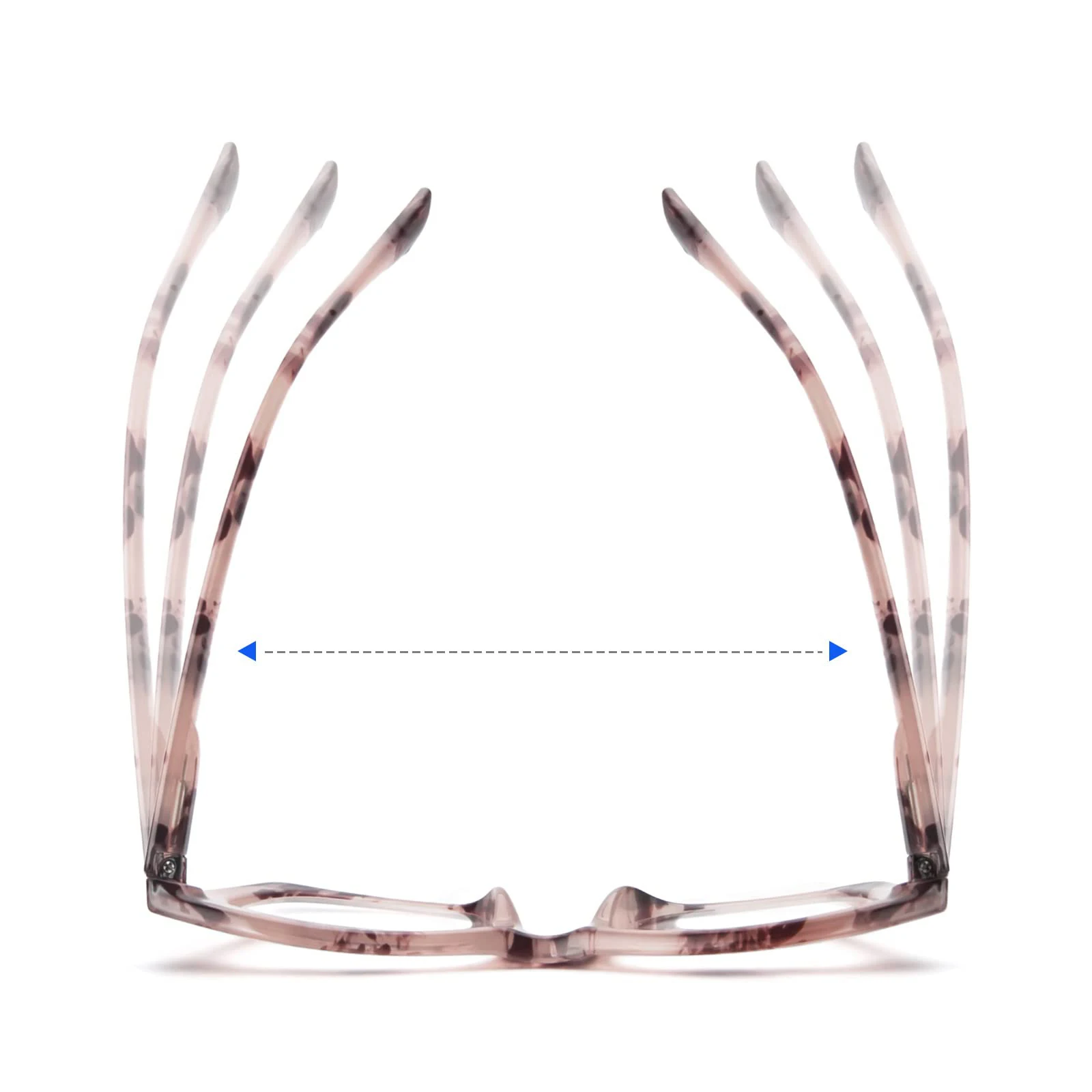 Retro Floral Printed Spring Hinge Prescription Reading Glasses for Women Vintage Elegant Designer Reader Glasses +1.0 to +4.0 3