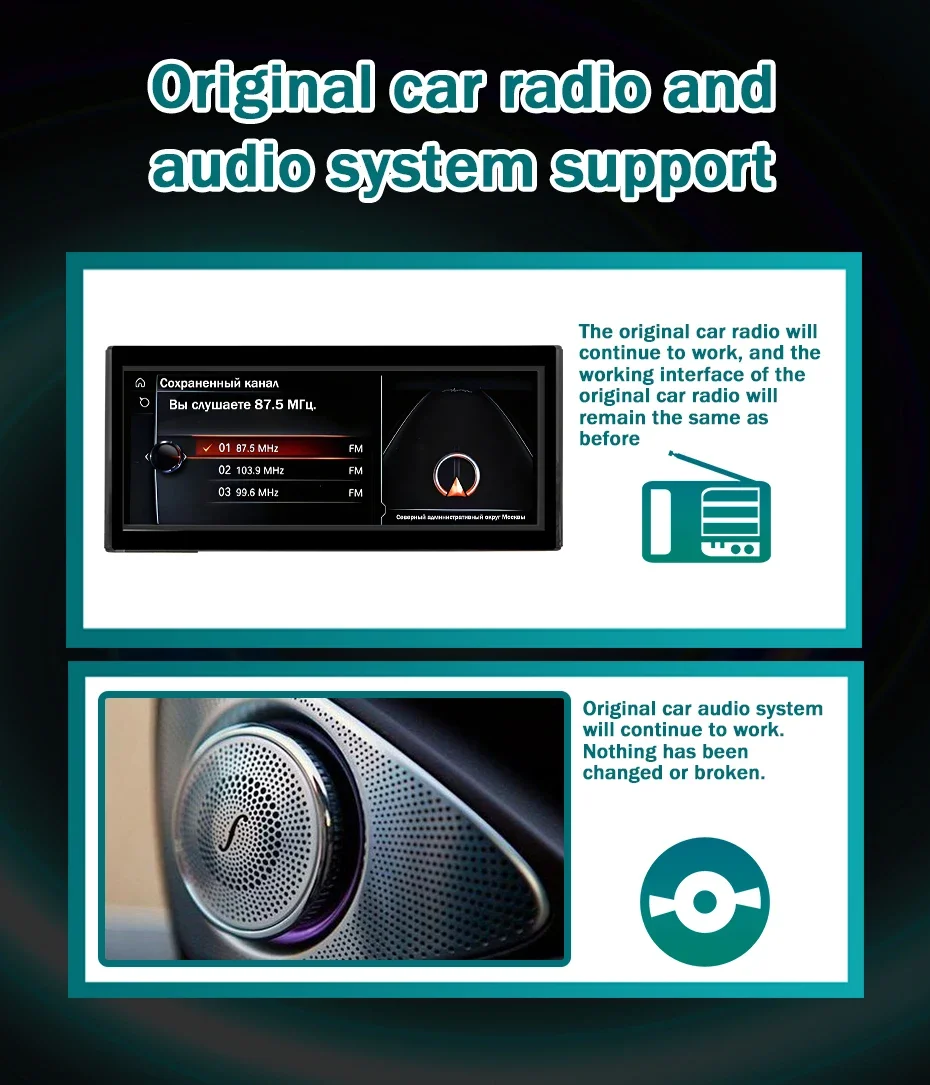 Wireless 12.5 ''Carplay Android 14 Auto Stereo Autoradio für Audi Q3 2014-2017 2 Din Autoradio Multimedia Player Bildschirm 4g lte – Detail 19
