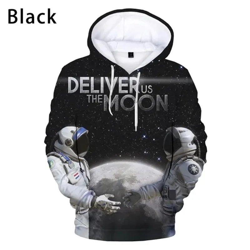 thumbnail image 1 of Sudadera con capucha con estampado 3D de Deliver Us The Moon para hombres y mujeres, chaquetas de astronauta geniales, chándales, ropa de calle, 1 of 4