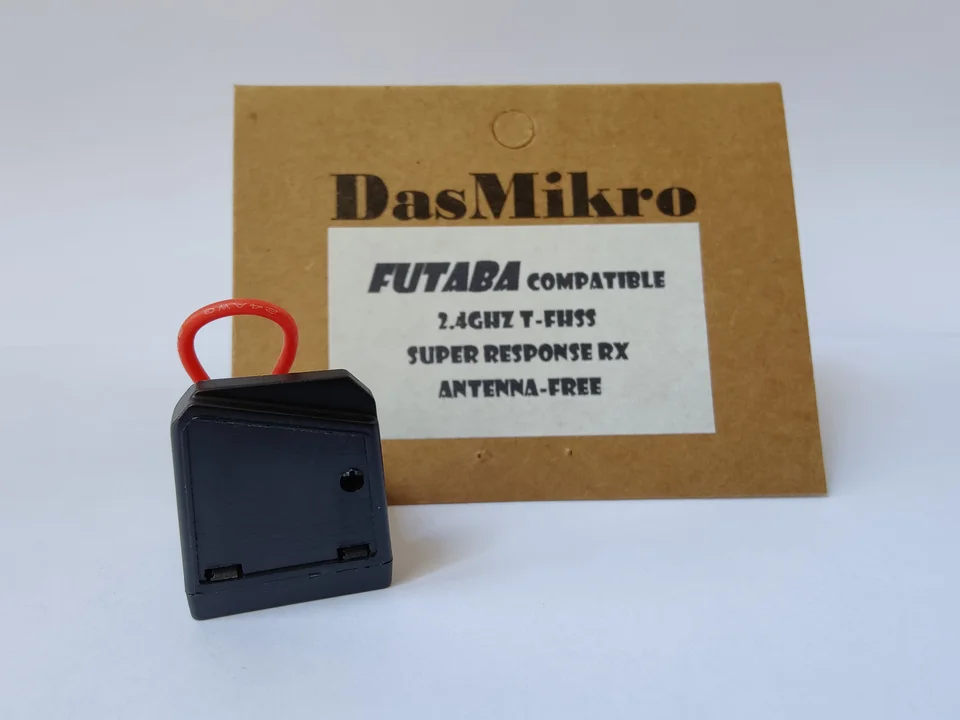 4ch Remote FUTABA-Compatible 2.4GHz RC Car Receiver - 4CH With S