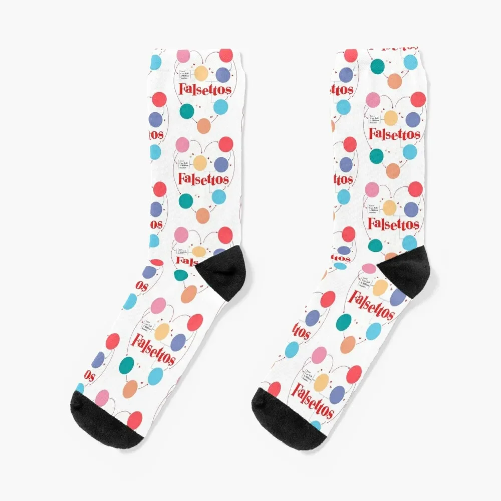 

Falsettos Socks custom aesthetic designer brand Ladies Socks Men's