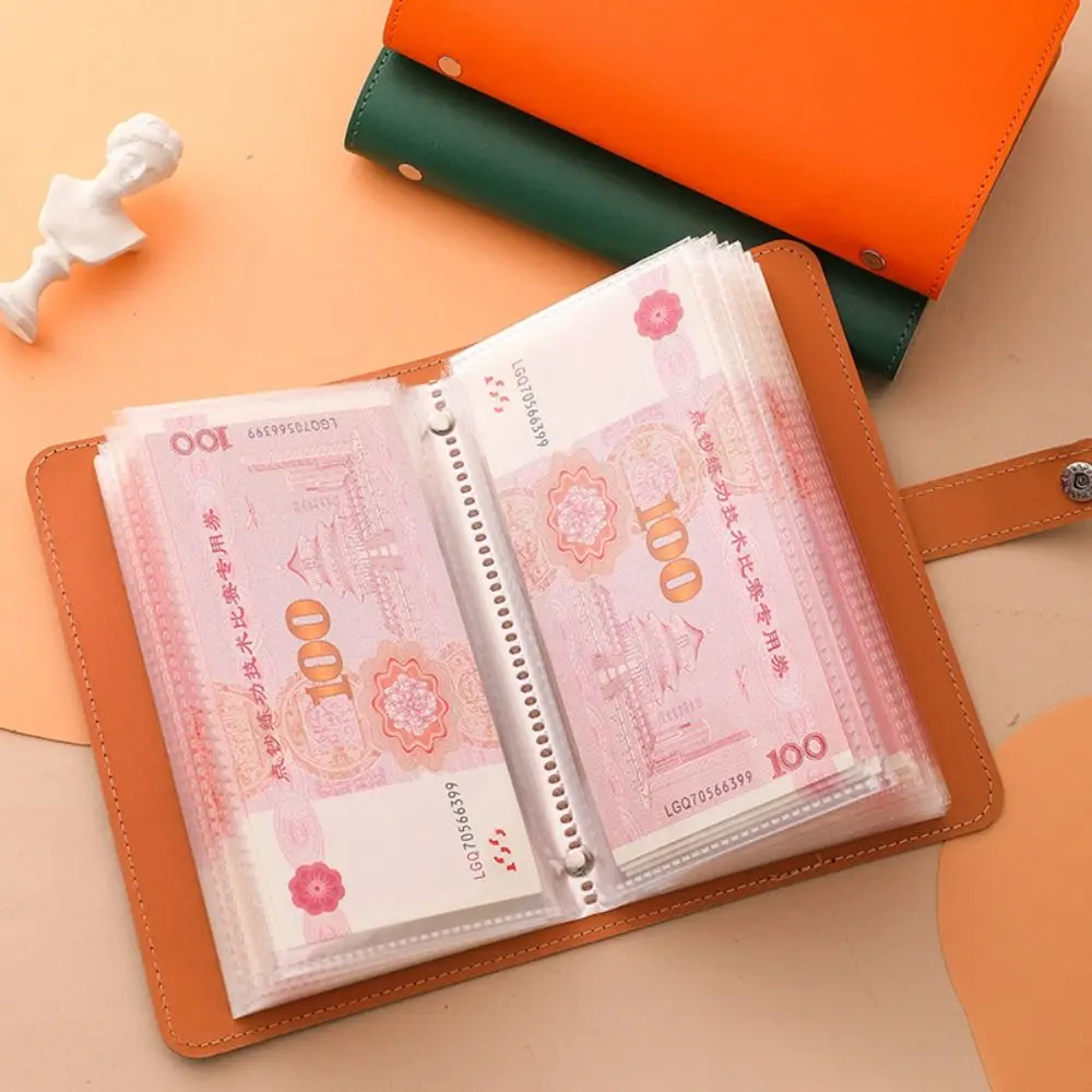 Reusable Budget Savings Challenge Book: Money-Saving Notebook & Savings Binder with 100 Envelopes