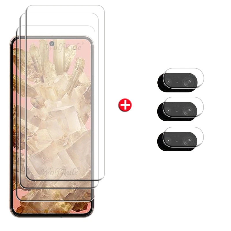 Premium 6-in-1 Tempered Glass Screen and Lens Protector Set