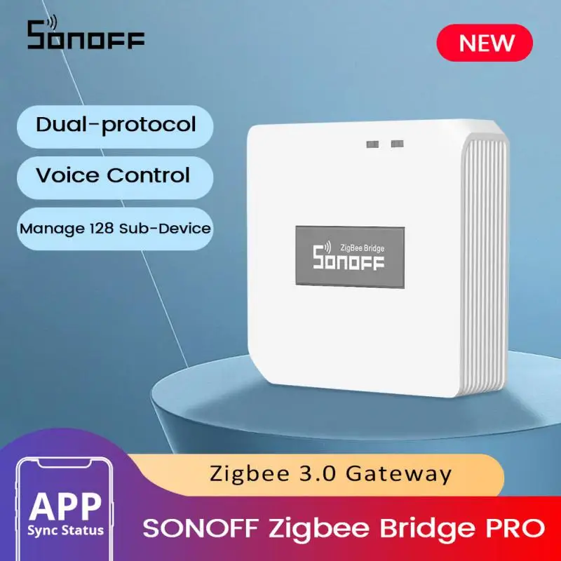 

SONOFF ZB Bridge-P ZigBee Pro ESP32 Gateway Wi-Fi ZigBee Dual-protocol Local Smart Scene via eWeLink Alexa Google SmartThings