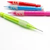 Mini Pocket Pen Short Push-out Core 0.7MM Mechanical Pen Transparent Color MBS Plastic Activity Pencil Kawaii Stationery 4