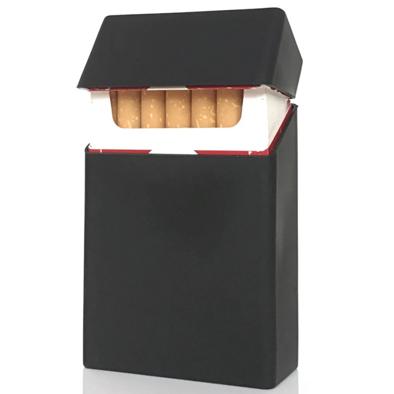 Skull Cigarette Case Cover Hold 20 Cigarettes Silicone Man Women Smoking Cigarette Box Sleeve Pocket Cigarettes Pack Cover