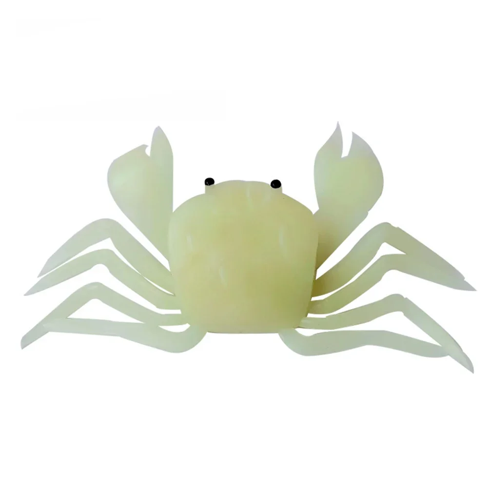 8 Pcs Crabe Appât 3D Simulation Crabe Leurres Souples Avec Crochets