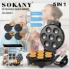 SOKANY 08093 Bread Maker Pizza Meatball Waffle Donut Maker Sandwich Maker 1