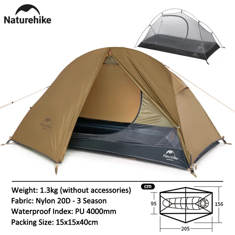 Naturehike 2025 ニュースタートレイル EXT ハイキングテント Naturehike 2025 New Star Trail EXT Ultra lekki namiot