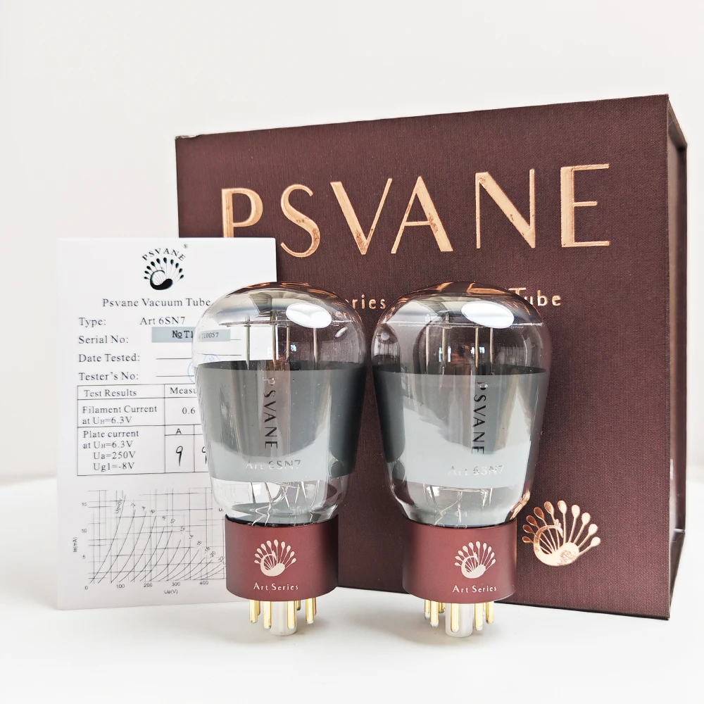 Gain マッチしたペアPsvane CV181 T MKII (6SN7) クラシック真空