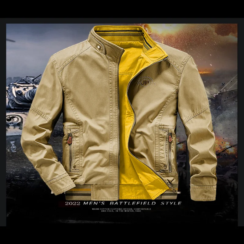 Hunting Jacket Army Oversize Winter Nature Hike Sportsfor Sport Bomber Techwear Mountaineering Baseball Heating