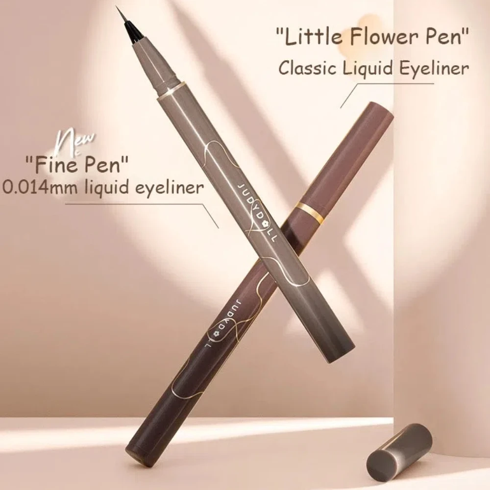 Judydoll Black Liquid Eyeliner Pencil Ultra-fine Waterproof Quick Dry Long Lasting Eye Makeup Smooth Eye Liner Pen Cosmetics 6