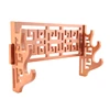 3 Tier Bamboo Sword Holder Wall Mount Display Stand Samurai Sword Rack Hanger For Katana Wakizashi Tanto Genji 1