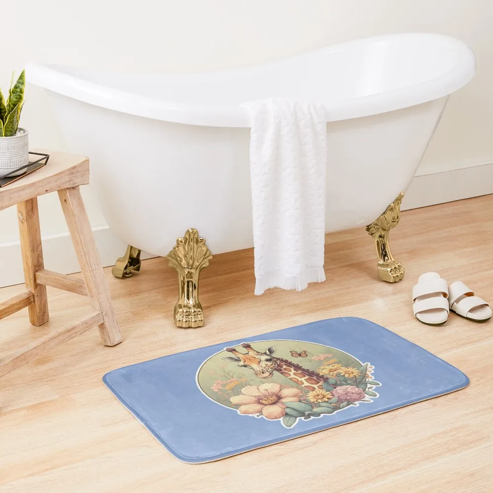 

Giraffe Bath Mat Anti-Slip Bath Mat Sets Of Bathroom Accessories