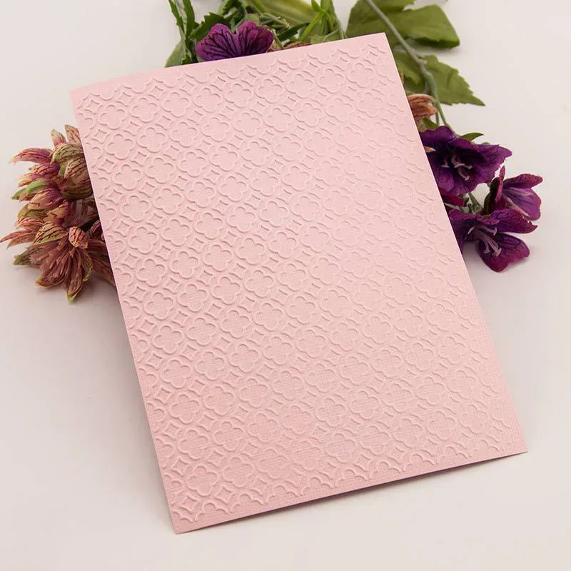 Plastic Embossing Folder for Card Making Floral DIY Scrapbooking