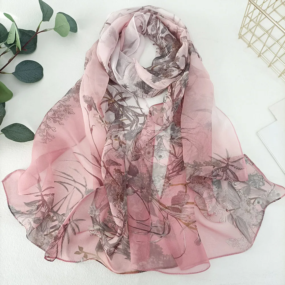 Women's Elegant Chiffon Georgette Bandana Scarf