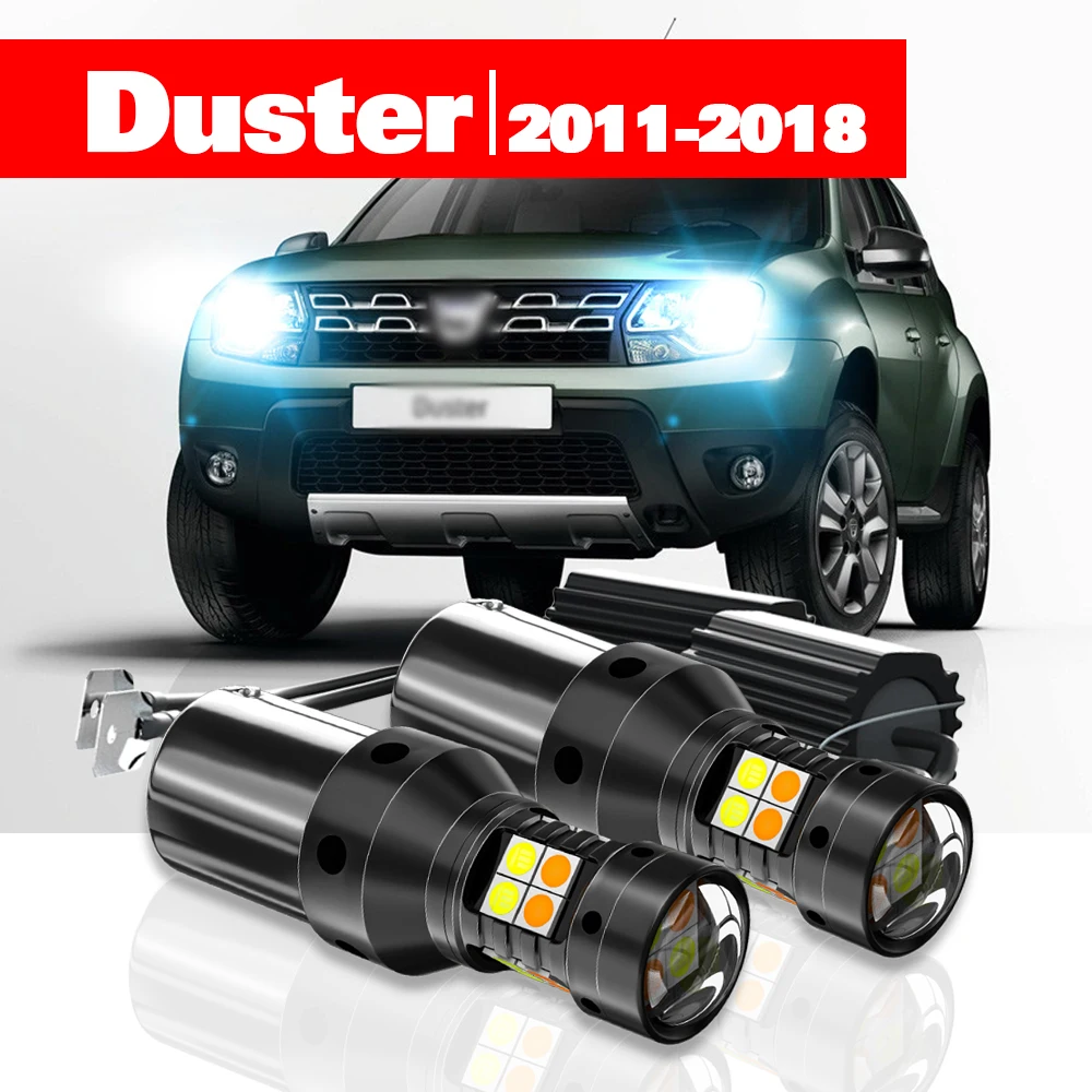 

Для Renault Duster 2011-2018, двойной режим, сигнал поворота + дневные аксессуары для DRL, 2012, 2013, 2014, 2015, 2016, 2017