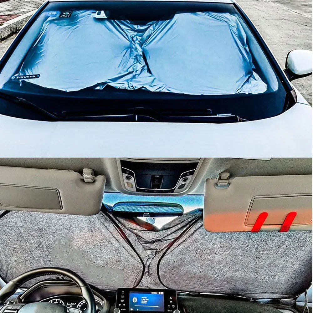 Car Windshield Sun Shade Front Window Sunshade Protector For UV Rays Sun Heat Car Accessories For Chery Jaecoo J7 J8