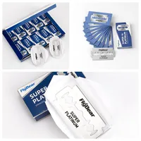 30/50/100pcs Men's Razor Double Edge Razor Blades Shaving Manual Safety Shaving Blades Shaving Tool 2