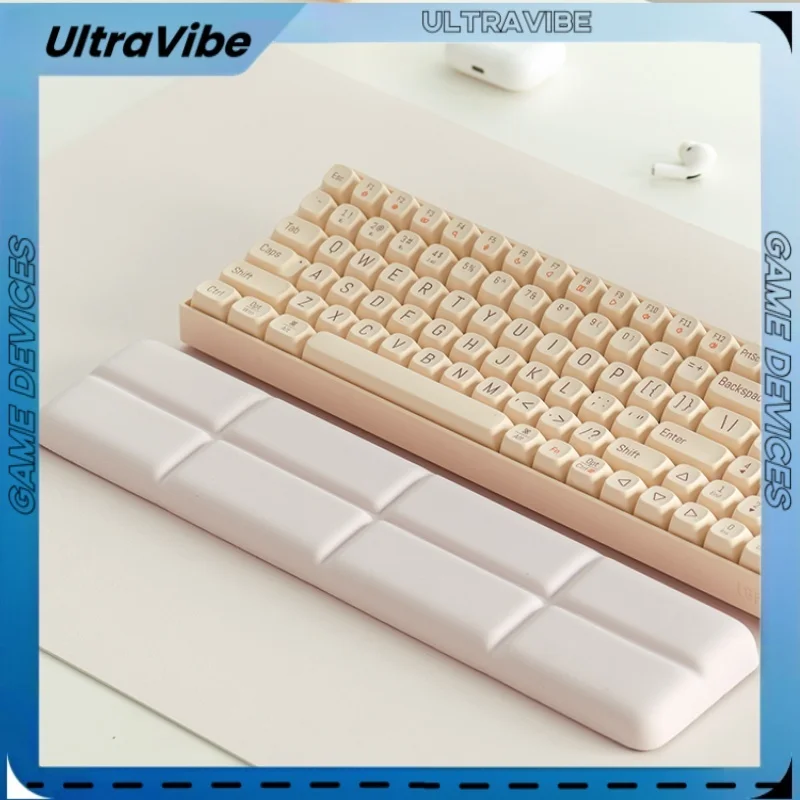 Tofu Block Keyboard Hand Support Office Typing Wrist Protection Women High End Feel Hand Pillow Memory Cotton Oil Resistant