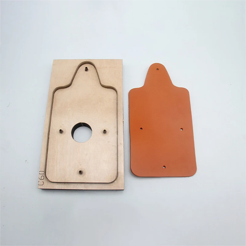 NUBECOM 카드 홀더 가죽 칼 다이 만들기 DIY 가죽 엠보싱 펀칭 도구 공예 가죽 절단 금형 가죽 용품