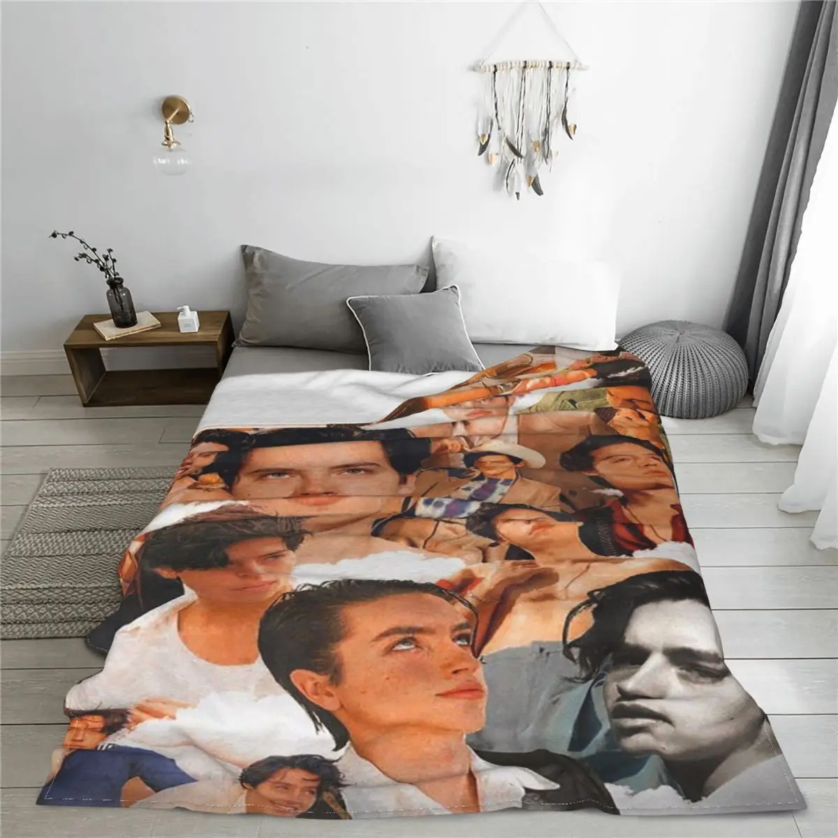 �ݶ��� Cole Sprouse ��� ���� Ŀ�� ���� Summer Riverdale Archie Comics Jughead ħ�� �� ��� Car Rug Piece