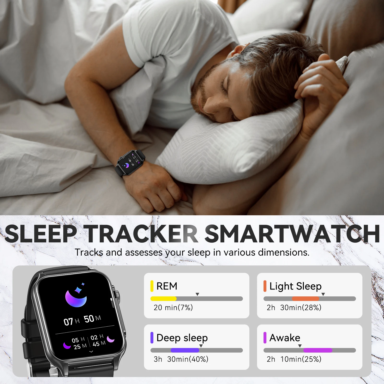 LaNikar New Smart Watch P6 Max 1.96" HD Large Screen Men And Women With LED Flashlight Bluetooth Call Fashion Sports Watches - Image 5