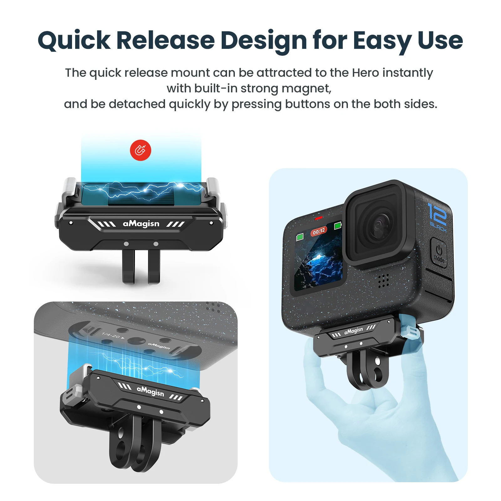 GoPro9 放る 専用ケース＆自撮り棒付き