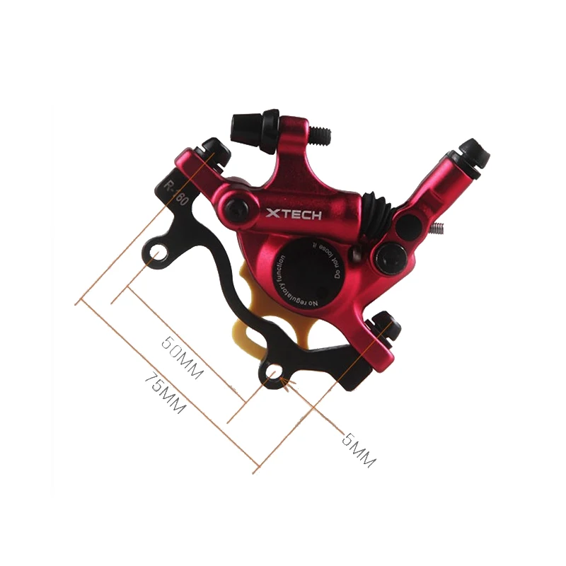 soonbuy Kit de freins hydrauliques, frein à disque à double piston de