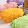 Yarn Cloth Thread Hand Woven DIY Slippers Bag Large Group Hook Shoes Woobles Easy Peasy Yarn Crochet Knitting Yarn For Beginners 4