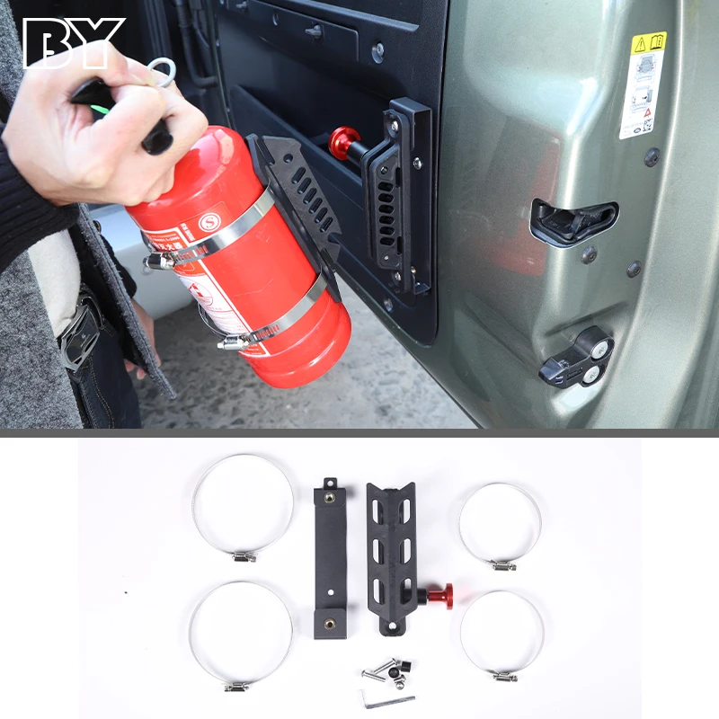 

Держатель для огнетушителя, регулируемый держатель для огнетушителя для Land Rover Defender 90 110 2020-2023, товары для салона автомобиля