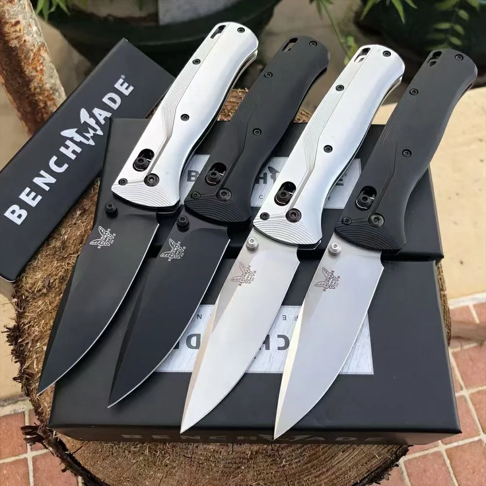 

New Aluminum Handle M390 Blade Benchmade BM535 Folding Knife Outdoor Safety Defense Pocket Military Knives Portable EDC Tool