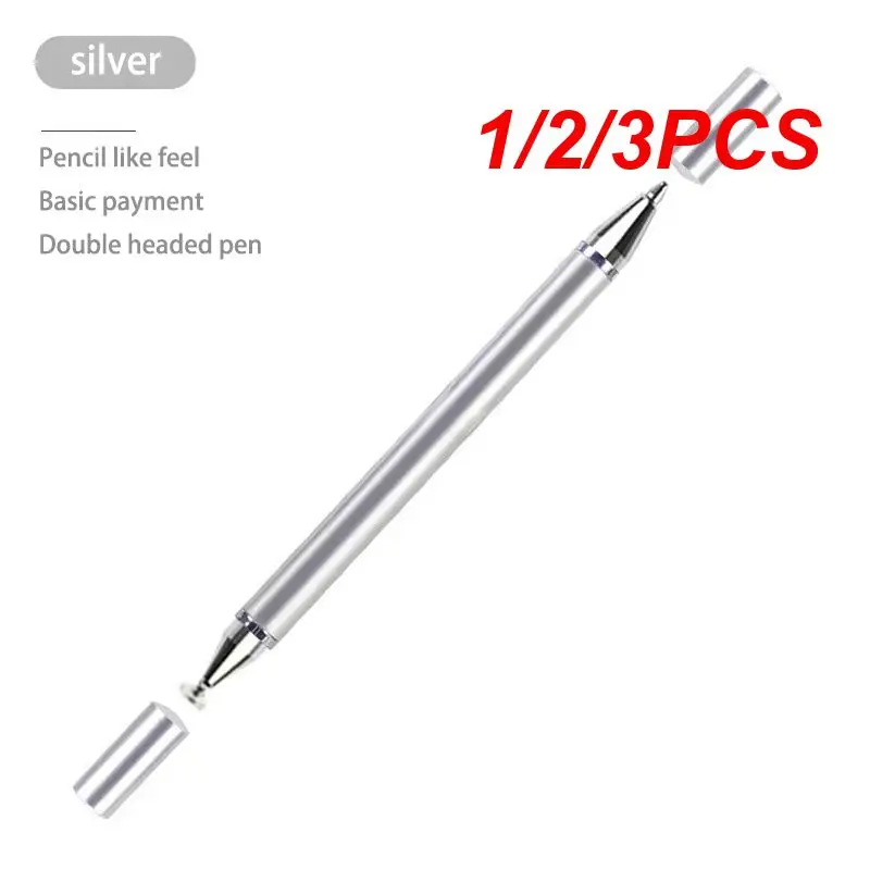

1/2/3PCS In 1 Stylus Pen Capacitive Screen Touch Pen Smart Ballpoint Pencil For Android Phone Drawing