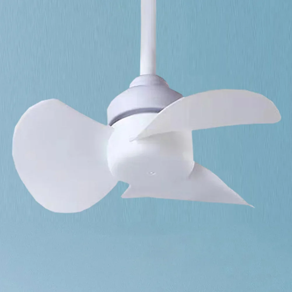 Indoor Ceiling Fan Light with E27 Base and USB
