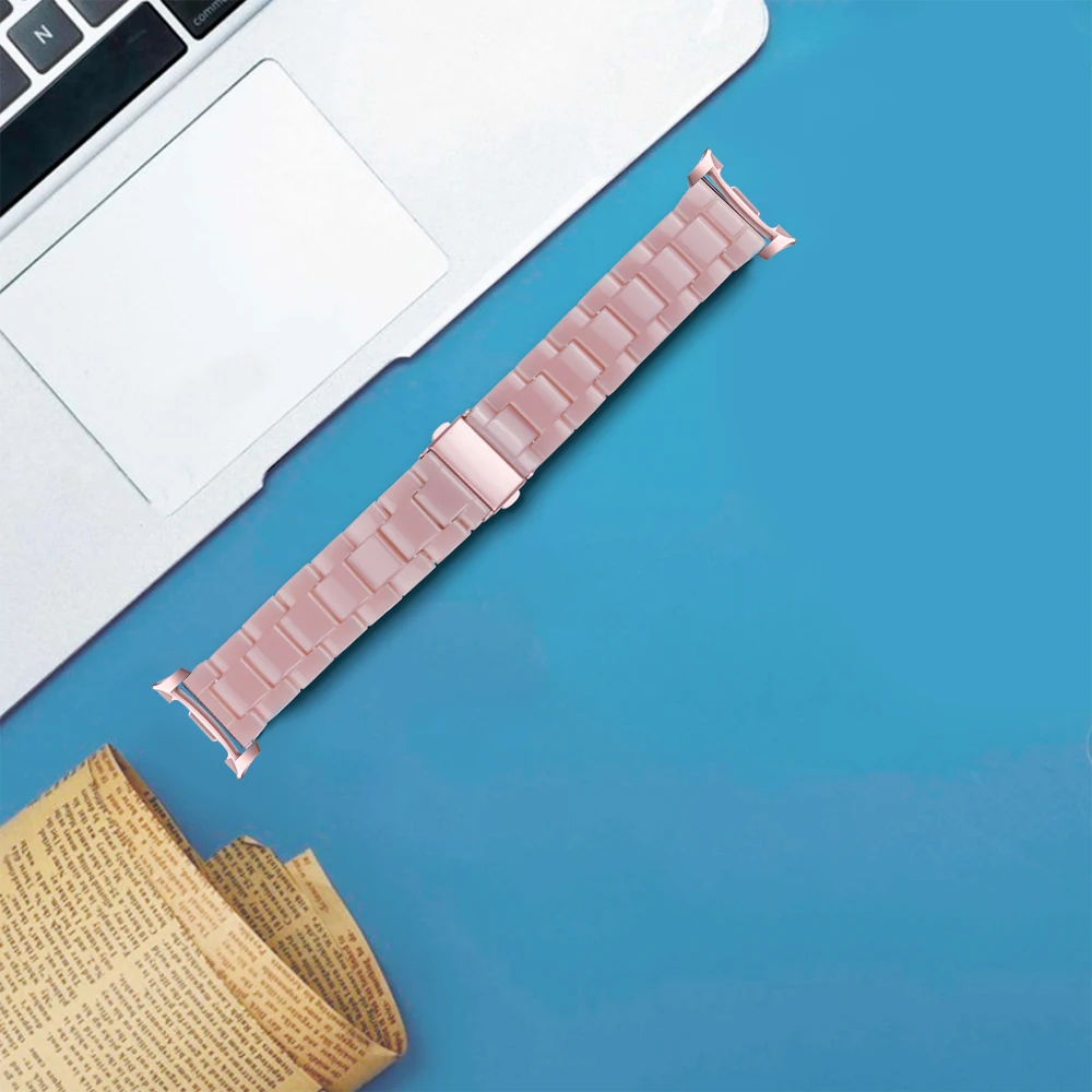 Seamless Resin Strap Bracelet for Smartwatch Wristbands